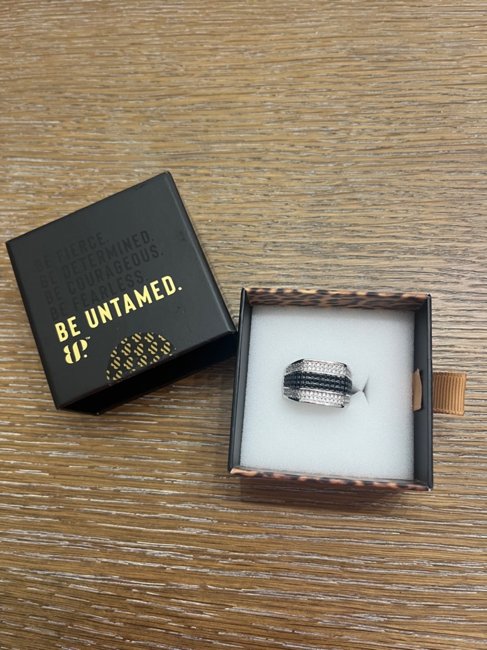 Bomb Party Be Untamed Unisex Ring